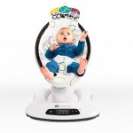 Fotoliu Balansoar Bebelusi 4MOMS MamaRoo 4.0 Plush Multicolor
